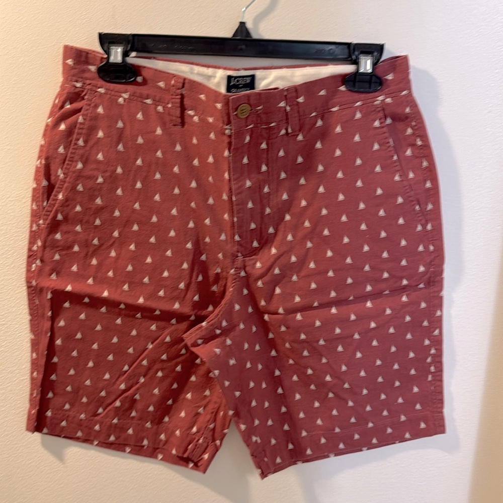 J Crew sailboat print shorts